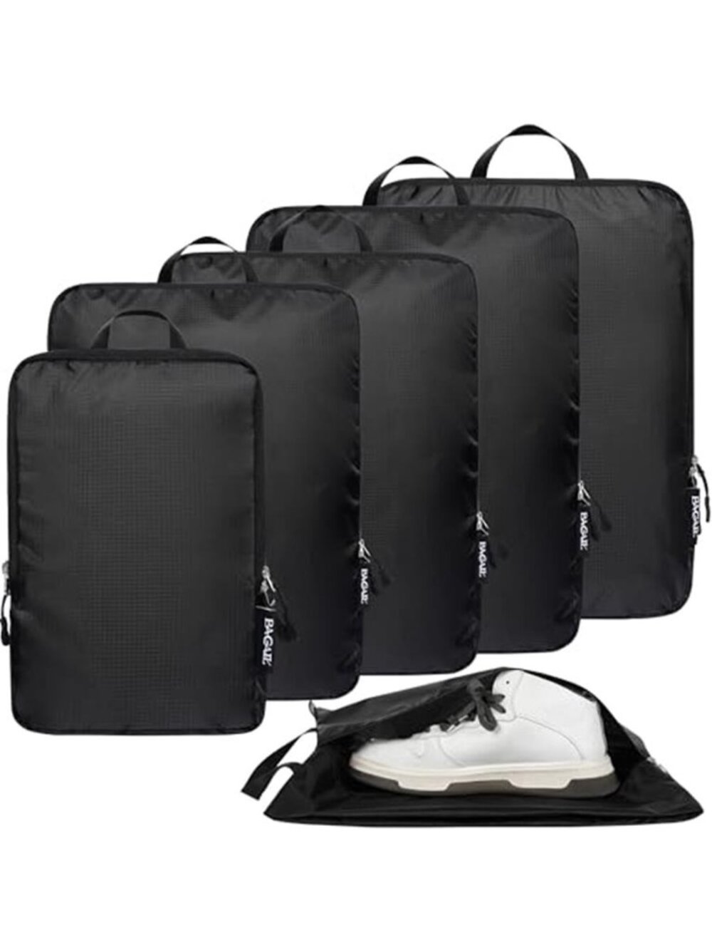 Compression Packing Cubes Travel Organizer Set Luggage Suitcase Storage Bags